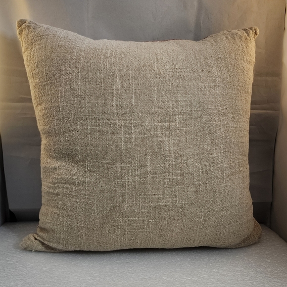 Boho Embroidered Decorative Bird Accent Pillow - Picture 9 of 14